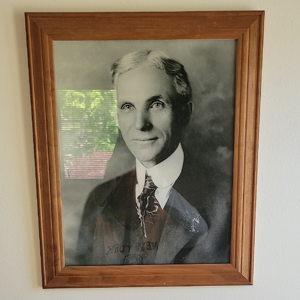 Henry Ford Framed Portrait